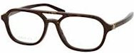 Gucci GG 1673O Korrektionsbrille Aviator, Vollrand, braun, Herren - Bild 1