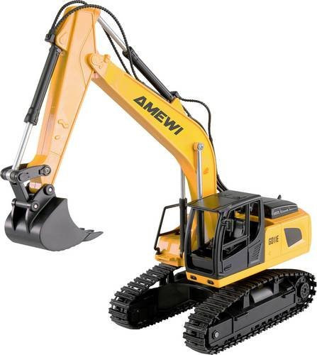 Amewi Baufahrzeug Baustelle 1:24 mit Lichteffekt - Bild 1