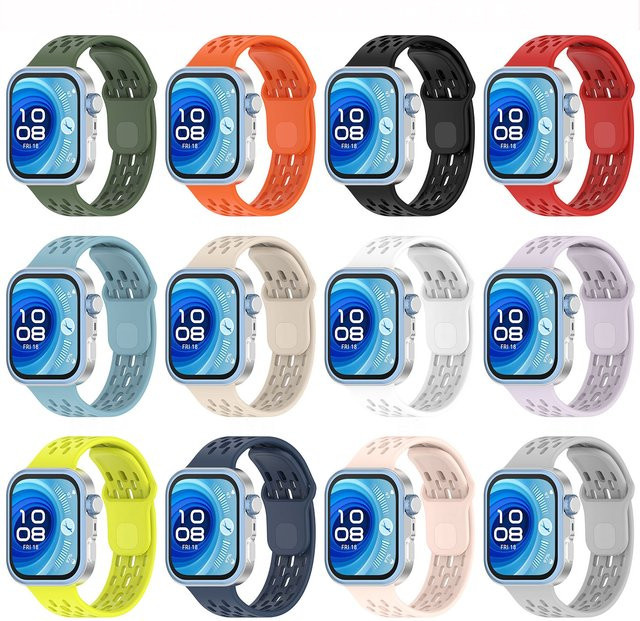 RWBANDS Uhrenarmband Silikon, Huawei Watch Fit 4 / Fit4 Pro - Bild 1