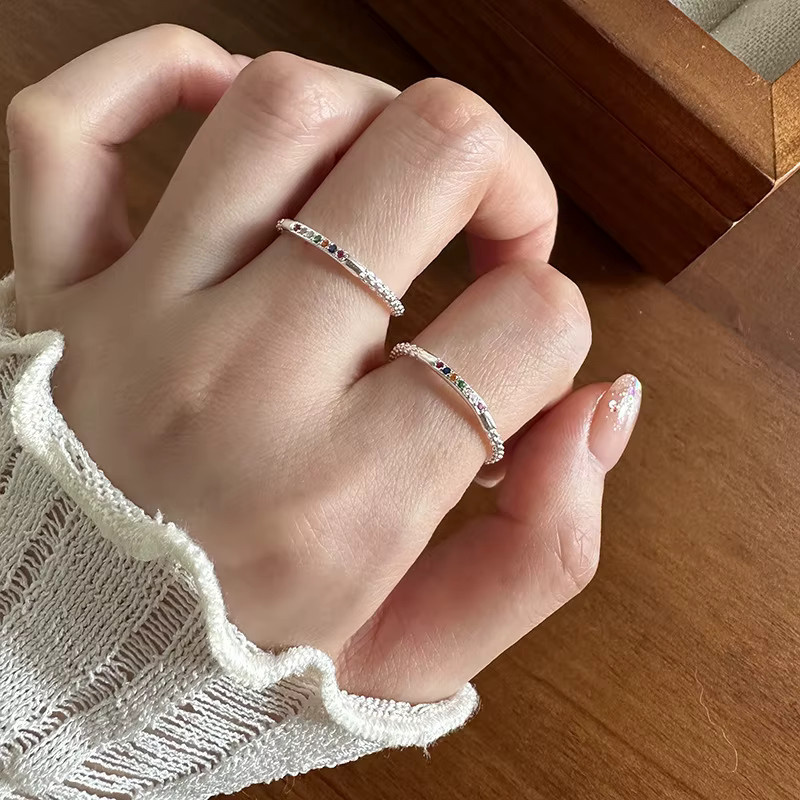 Ring 925 Silber, Zirkonia, Damen - Bild 3