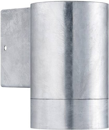 Nordlux Tin Maxi Außenwandleuchte aus verzinktem Stahl in Silber mit GU10 Fassung - Bild 1