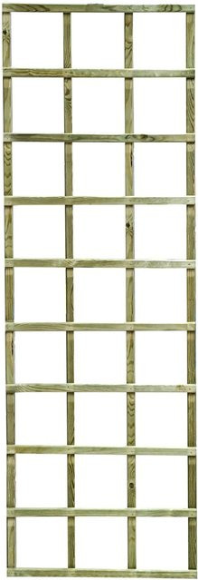 Rechteckiges Rankgitter aus kesseldruckimprägniertem Holz in Grün, Breite: 60 cm, Höhe: 180 cm - Bild 1