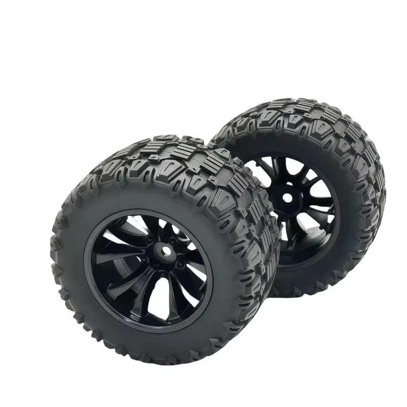 4 Stück Sechskant-Gummireifen Räder für RC Monster Truck, 88 mm, 12 mm - Bild 2
