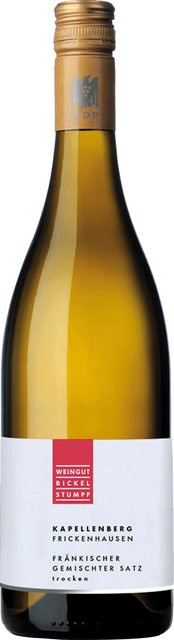 Weingut Bickel-Stumpf Kapellenberg Gemischter Satz Weißwein, Franken, 2023, trocken, 0,75 l - Bild 1