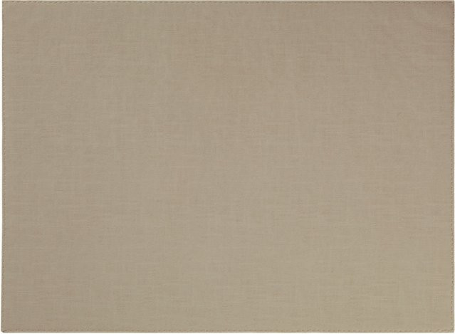 ERWIN M. Tischset aus Kunstleder, beige, rechteckig, 6er Pack, B: 32,5 cm, L: 44 cm - Bild 1