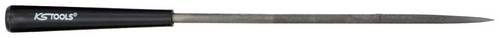 KS Tools Rund-Nadelfeile aus Stahl in Schwarz, Durchmesser: 3 mm, Länge: 145 mm - Bild 1