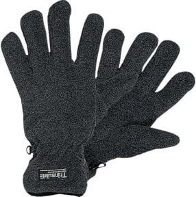 SCHEIBLER Fleecehandschuhe mit Thinsulate-Isolierung in Dunkelgrau, Größe XL - Bild 1
