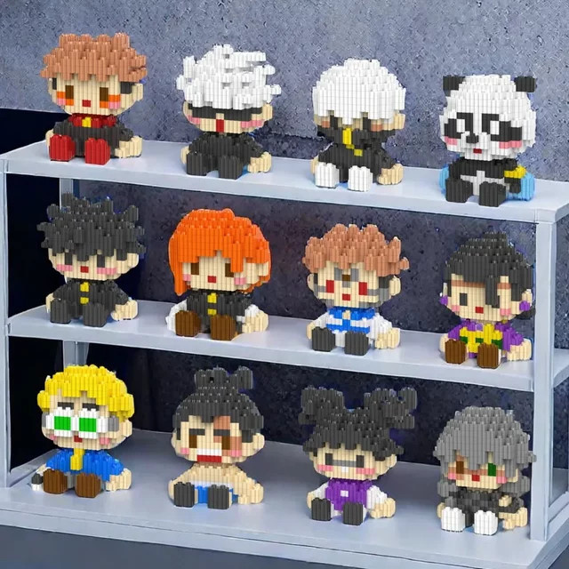 Bandai Jujutsu Kaisen Chopper 3D Anime-Modell, Micro-Baustein-Set - Bild 1