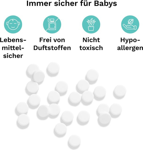 Babybrezza Universal Entkalkungstabletten, 24 Stück, Weiß - Bild 1