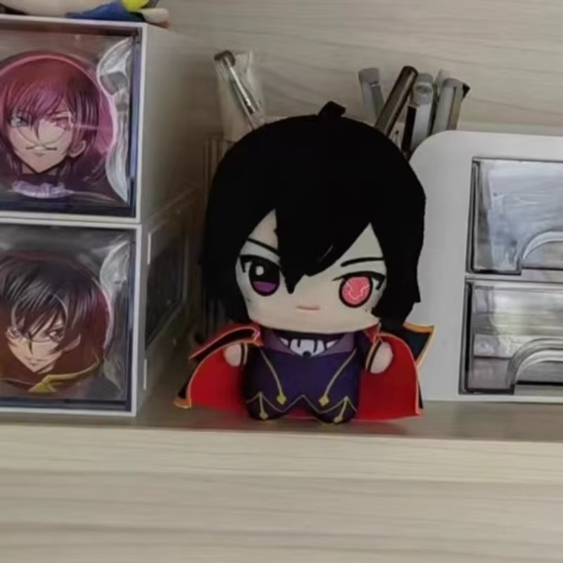Code Geass Lelouch Lamperouge Plüschpuppe, Stofftier Schlüsselanhänger, 10cm - Bild 2