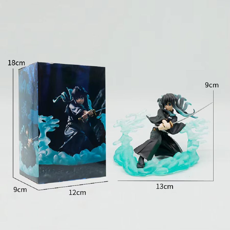 Bandai Demon Slayer Kamado Tanjiro Kampfszenen-Version, Anime-Figur, Kunststoff, Bunt / Mehrfarbig - Bild 2