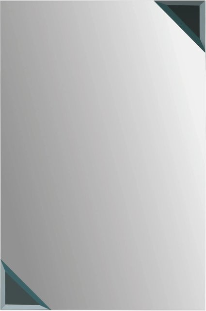 Jokey Kristall-Form Spiegel Charly Rechteckig in Grau/Silber B: 60 cm, H: 40 cm - Bild 1