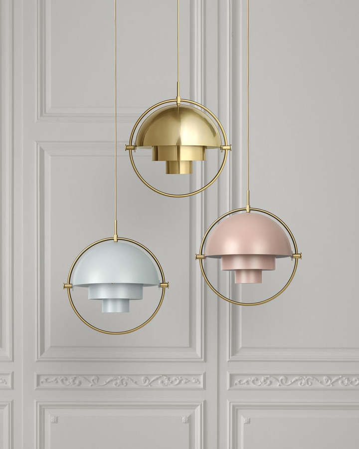 Gubi Multi Lite Hängeleuchte in Gold/Messing - Bild 2