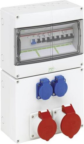 Spelsberg STV 1222-K Verteilerschrank Wandmontage in Weiß - Bild 1