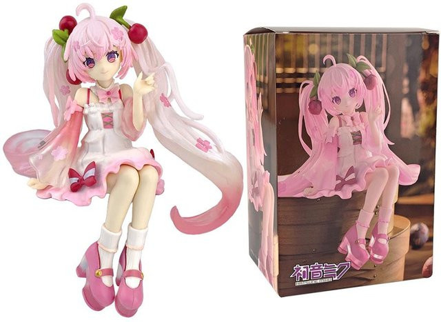 Hatsune Miku Anime Figur, Sakura Miku Version, Rosa, ab 14 Jahren - Bild 1
