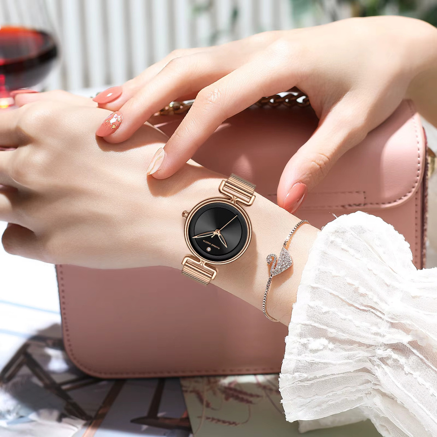 Hannah Martin Armbanduhr Edelstahl, Roségold, 29 mm, Damen - Bild 4