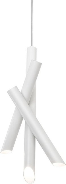 Nemo Lighting Tubes 3 LED-Pendelleuchte in Weiß und Kupfer - Bild 1