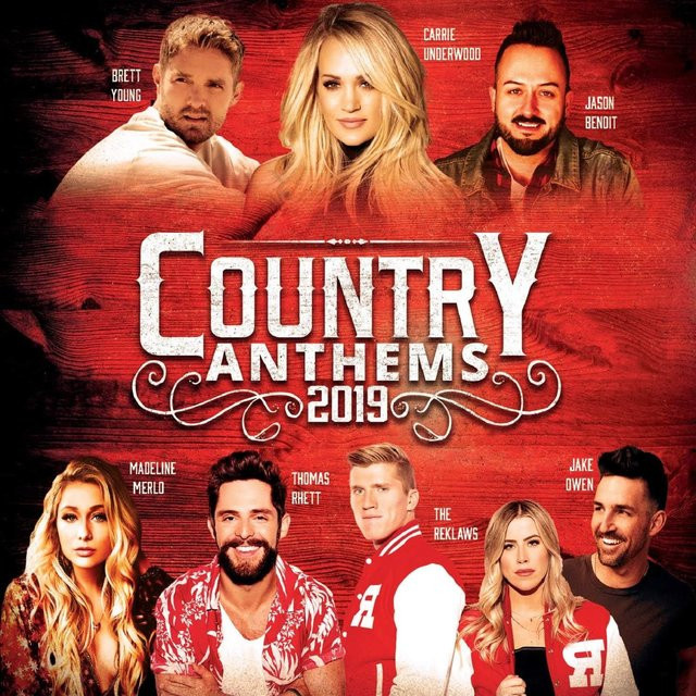 Country Anthems 2019 CD von RecordCityJP, verschiedene Künstler, gebraucht - Bild 1