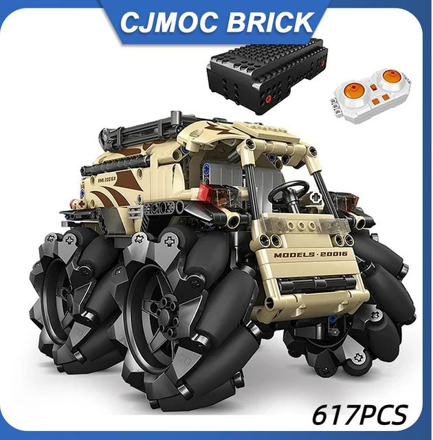 Schimmel König Technische All-Terrain-Fahrzeug Bausteine, RC ATV Auto, ab 14 Jahren - Bild 1