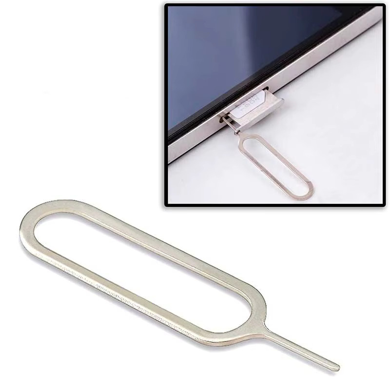 10 Stück Slim SIM-Karten-Auswurfwerkzeug Set mit SIM-Karten-Tablett von centechia für Smartphones - Bild 2