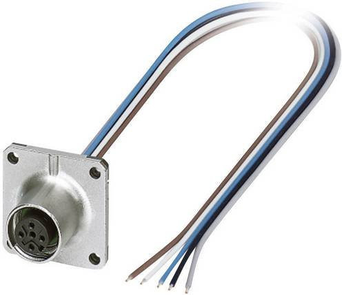 Phoenix Contact 1440986 Sensor-Aktor-Einbausteckverbinder M12 Buchse, 5-polig, silber, 0,50 m - Bild 1
