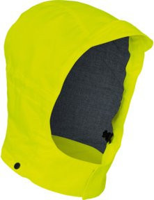 Kübler PROTECTIQ HIGH VIS Kapuze für Damen in Warngelb und Grau, Größe 3XL, nach EN ISO 20471 - Bild 1