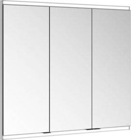 Keuco Spiegelschrank Royal Modular 2.0 in Weiß mit 3 Türen, integrierter LED-Beleuchtung und Sensorsteuerung, B/H/T: 90 x 70 x 16 cm - Bild 1