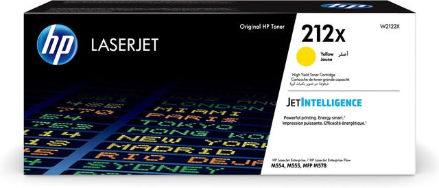 HP Original LaserJet Tonerkartusche 212X W2122X Gelb mit hoher Reichweite für HP LaserJet Enterprise - Bild 2