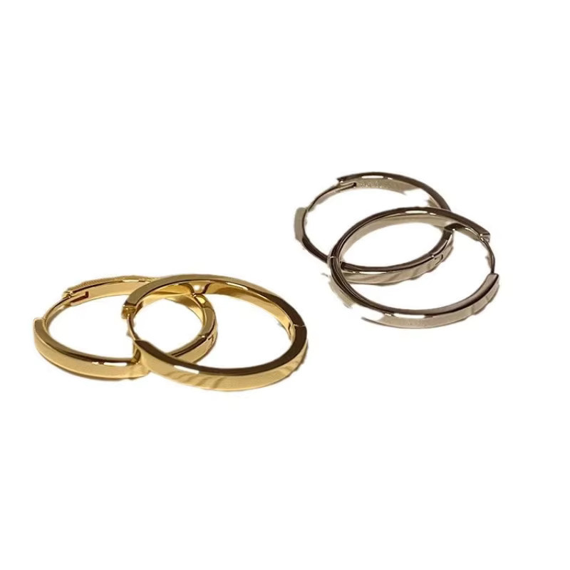 Anenjer Creolen, Gold, Punk-Style, Damen - Bild 3