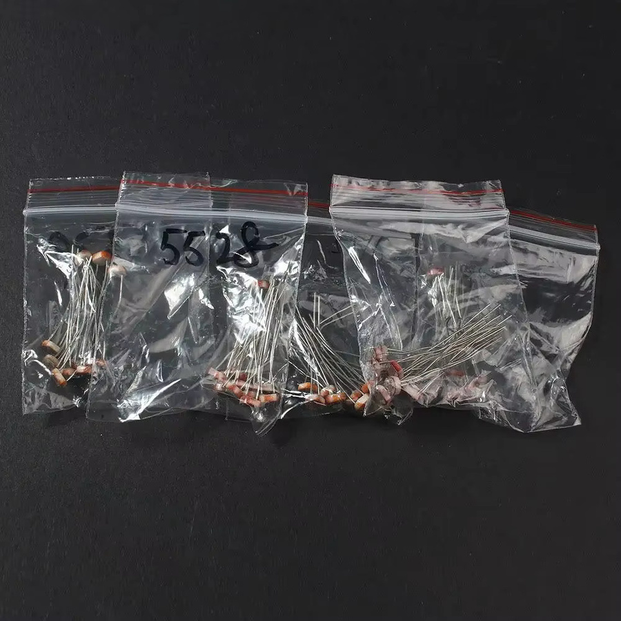 50er Set Fotowiderstände LDR Elektronische Komponenten Lichtabhängige Widerstände GL5506 GL5516 GL5528 GL5537 GL5539 - Bild 2
