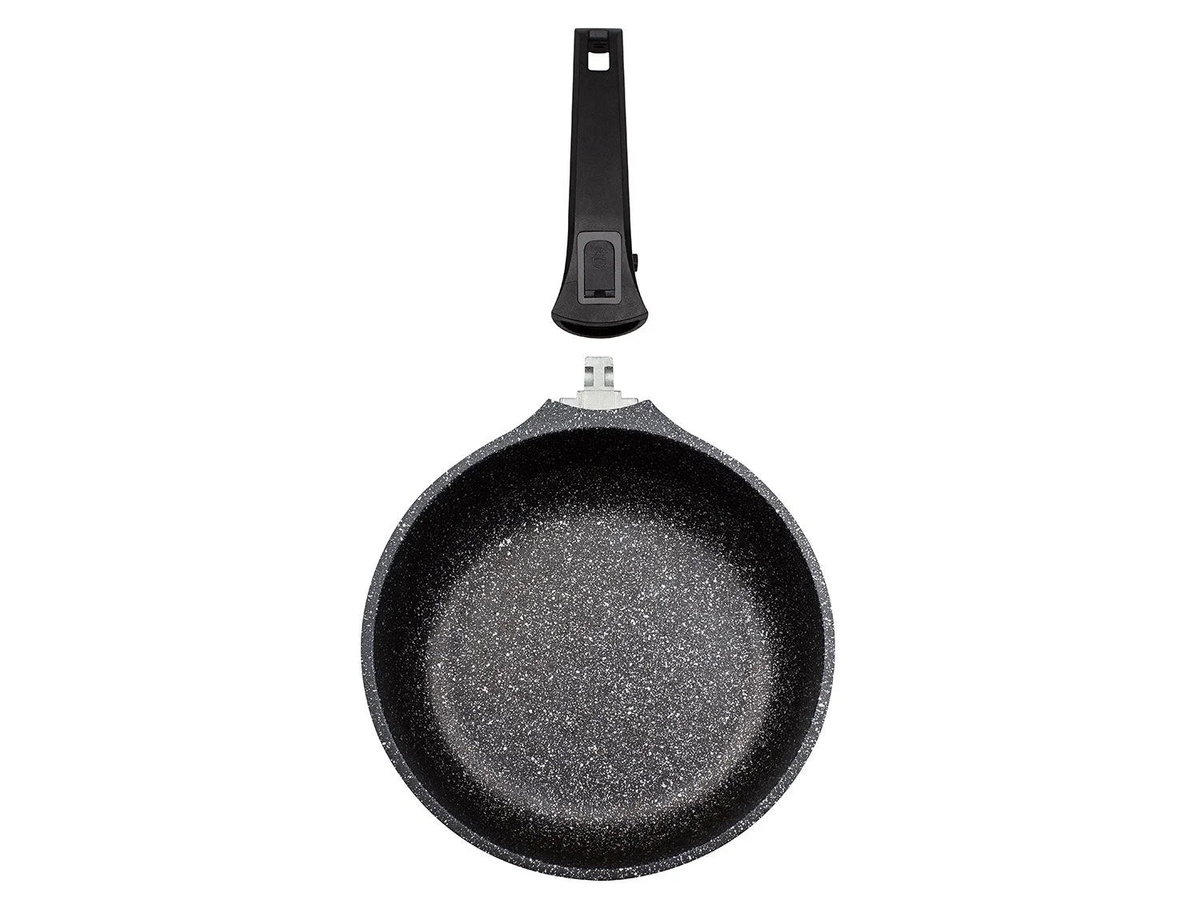 GSW Bratpfanne EASY CLICK aus Aluminium mit Keramikbeschichtung, Durchmesser: 32 cm - Bild 2