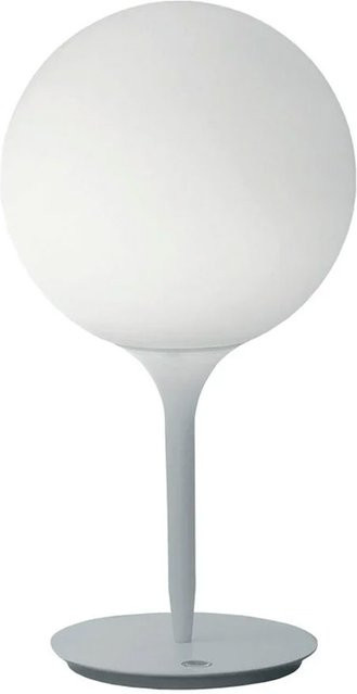Artemide Castore Tischleuchte aus Glas in Weiß und Transparent, dimmbar, Durchmesser: 35 cm - Bild 1