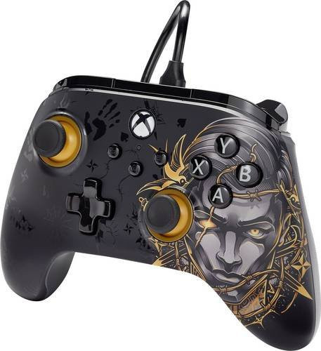 Power A Advantage Fortnite Midas Controller für Xbox Series X und Xbox Series S in Schwarz, Gold und Silber mit USB-C Anschluss - Bild 1