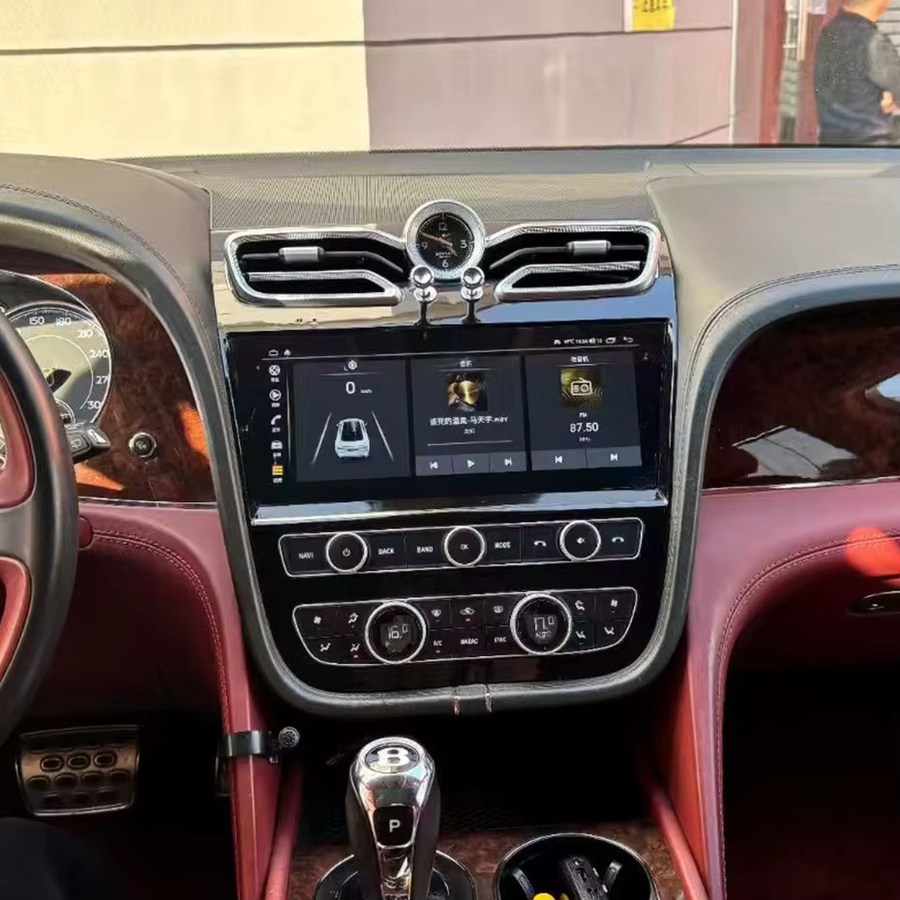 Roadonline Android Multimedia-System mit kabellosem CarPlay und Bluetooth für Bentley Continental / Flying Spur 2005-2017, Schwarz - Bild 6