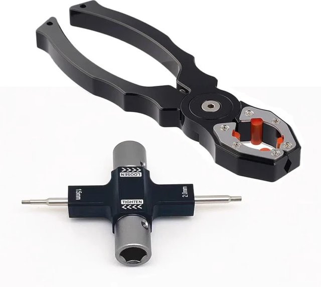 Creapart M5 Quad-Schraubenschlüssel, Metall, Schwarz - Bild 1