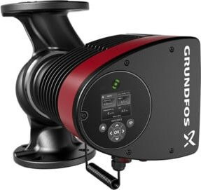 Grundfos Heizungsumwälzpumpe MAGNA3 100-80F in Schwarz mit Isolierung, DN 100, PN 16, 230 V - Bild 1