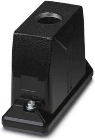 Phoenix Contact Tüllengehäuse HC-ADV-B24-HHWH-1TTM32-MF-BK in Schwarz aus Aluminium - Bild 1