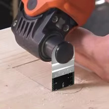 Oszillierendes Sägeblatt Set aus Bimetall und Edelstahl für Holz und Metall, 10 Stück, Farbe Silber - Bild 5