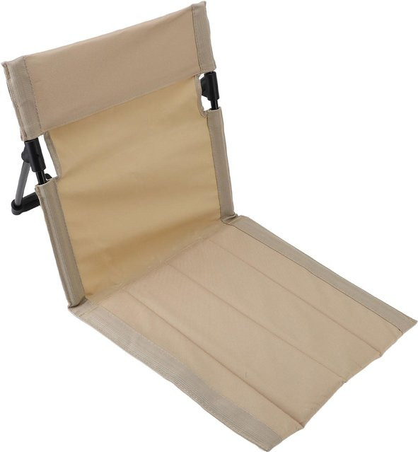 ZuiyouSports Klappbarer Strandstuhl aus Aluminiumlegierung mit Rückenlehnenkissen in Beige - Bild 1