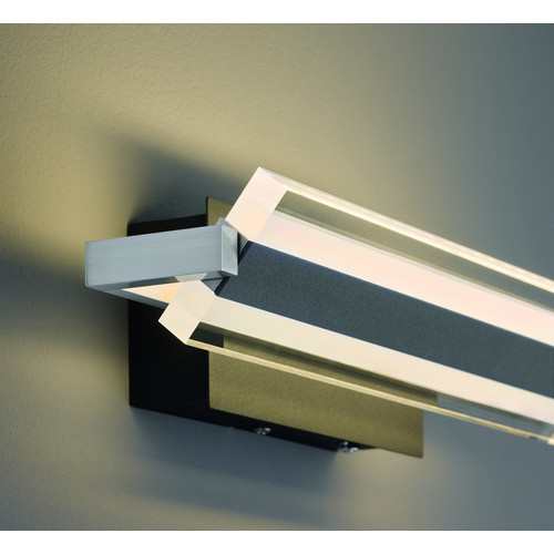 Fischer & Honsel LED-Wandleuchte Paros TW in Schwarz und Weiß, dimmbar, mit Acrylglas und Metall - Bild 2
