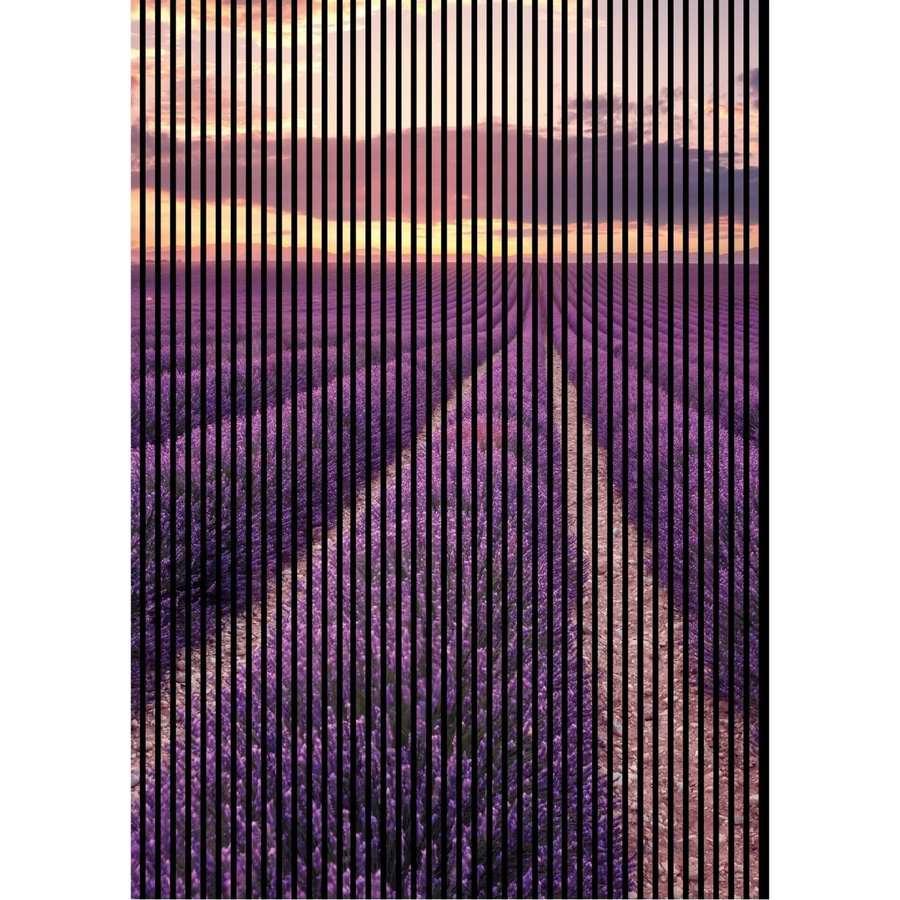 FN Acustico Akustikplatte Lavendel aus PET und MDF in modernem Design, H x B x T: 2.400 x 1.693 x 19,0 mm - Bild 2