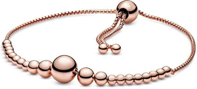 YIRAN Jewelry Armband, 925 Sterlingsilber, Herz & Stern, Perlenkette, Unisex - Bild 1