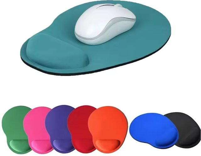 Grünes Armband-Mauspad mit glatter Handgelenkauflage für Büro und Zuhause - Bild 1