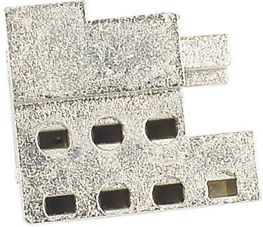 HARTING Kombi-Rastelement aus Kunststoff in Silber B 09069009995 - Bild 1