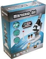 VEDES Mikroskop-Set 14-teilig für Einsteiger ab 8 Jahren