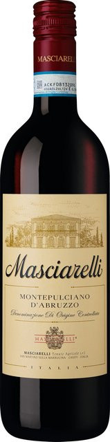 Masciarelli Montepulciano d'Abruzzo DOC Rotwein 2022 trocken 0,75 l - Bild 1
