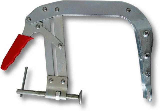 Wiltec Ventilfederspanner Ventilfederpresse für OHC Montage, Silber, 95-225 mm - Bild 1