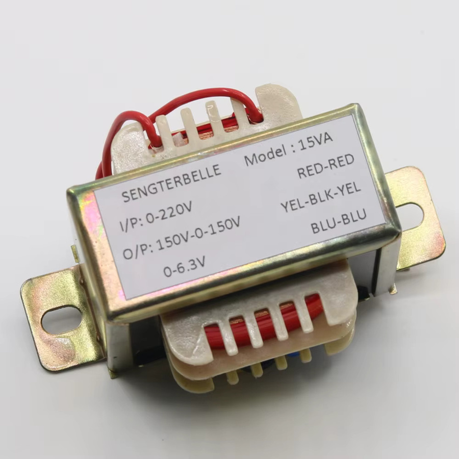 SENGTERBELLE 15W Dual Netzteiltransformator für 6N3 Röhrenvorverstärker Stereo-Verstärker, Multicolor - Bild 2