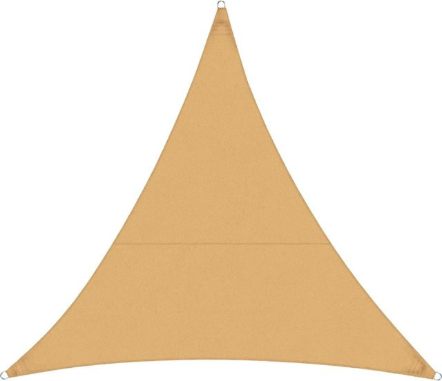 Casa Pura Wasserabweisendes Sonnensegel aus Polyester, Sand/Beige, B/T/H: 3 x 3 x 3 m - Bild 1