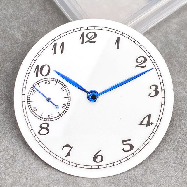 Matelion Zifferblatt, 37 mm, weiß, Herren, mechanisch - Bild 1